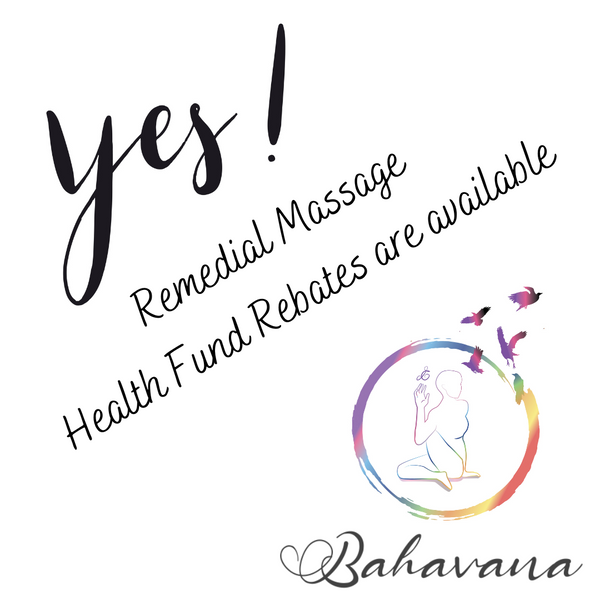 Remedial Massage Health Fund Rebates are available!